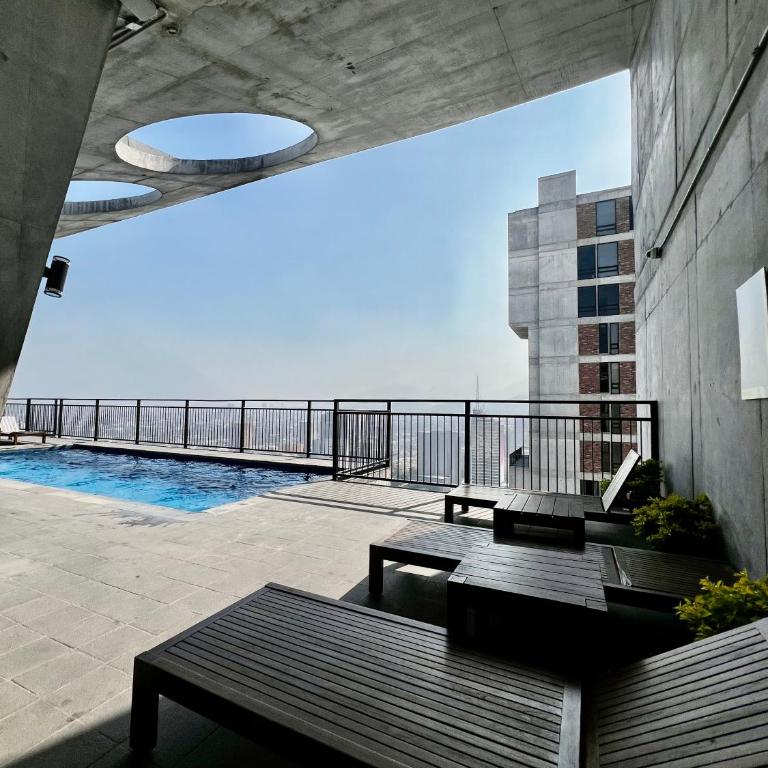 Loft en el Centro de Monterrey, Hermosas vistas FIFA World Cup 2026 Fan Fest Lodging - One-Bedroom Apartment - 31