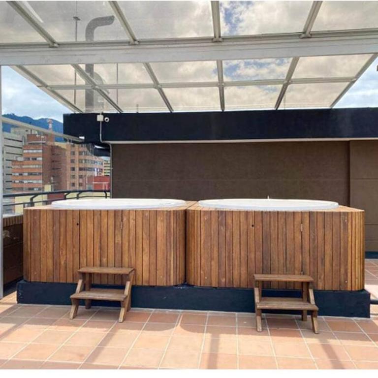 Aparta suite227 Teusaquillo cerca a embajada EU - Apartamento de 1 dormitorio - 14