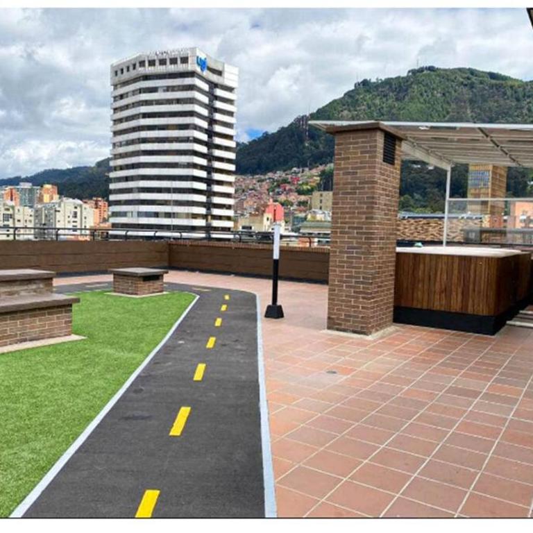 Aparta suite Teusaquillo cerca a embajada EU - One-Bedroom Apartment - 22