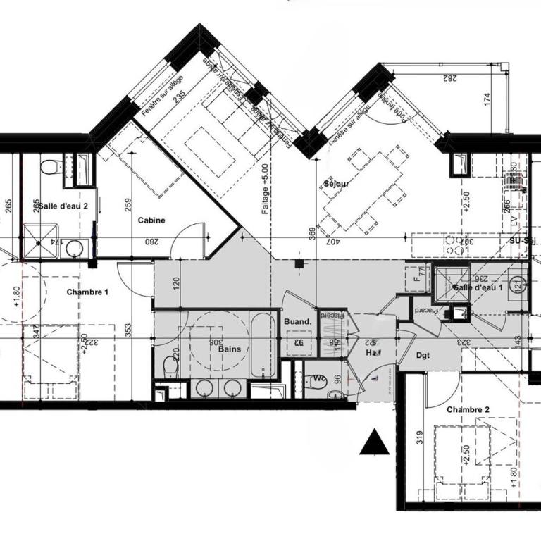 Bel appartement 5 pièces à Valmorel avec parking, 8 pers. - FR-1-291-1018 - Appartement - 25