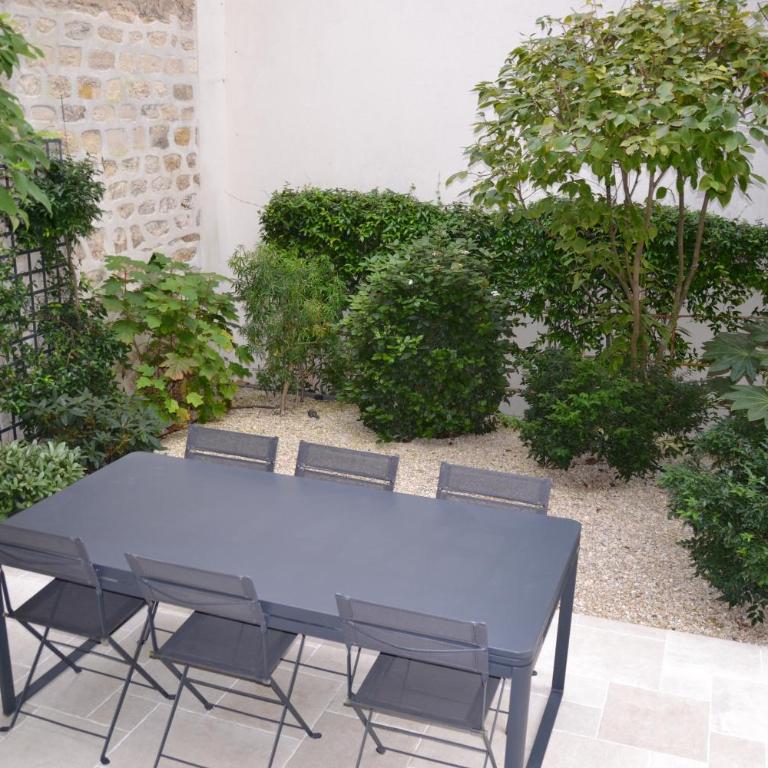 La Villa d'Auteuil, Paris 16 - Chambre Lit Queen-Size - Vue sur Jardin - 10