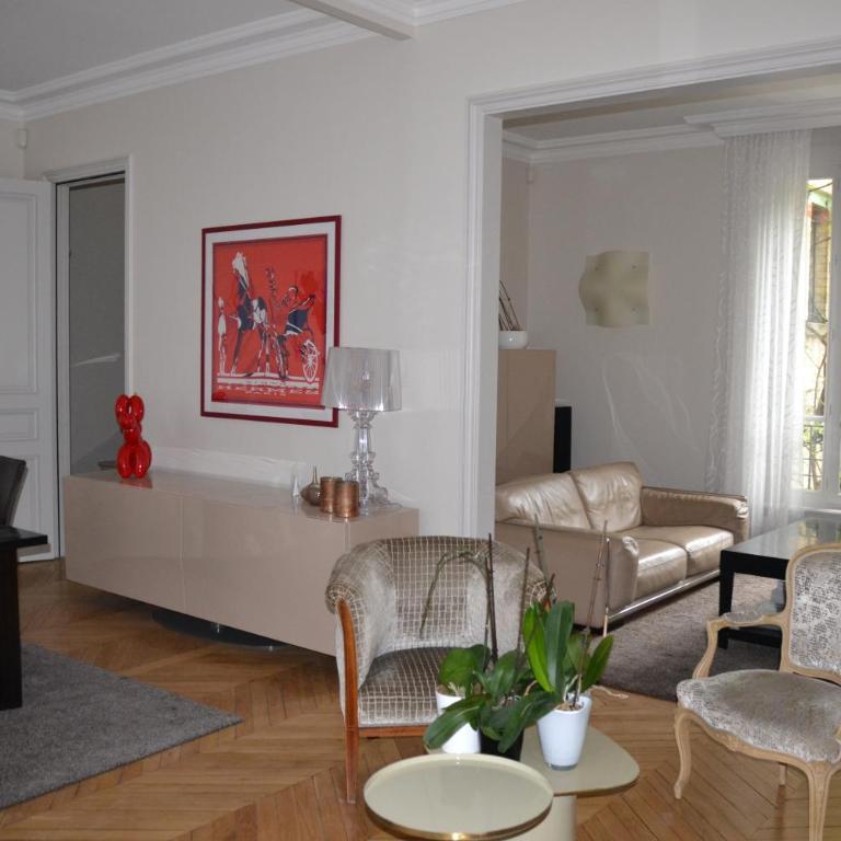 La Villa d'Auteuil, Paris 16 - Chambre Lit Queen-Size - Vue sur Jardin - 16