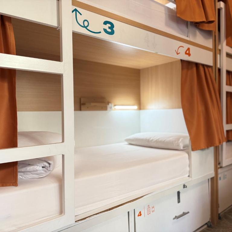 The Loft House Barcelona - Bed in 10-Bed Female Dormitory Room - 1
