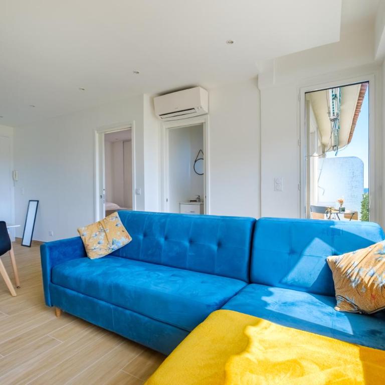 LA GRANDE BLEUE, Magnifique T2 climatisé, proche de la mer - One-Bedroom Apartment - 16