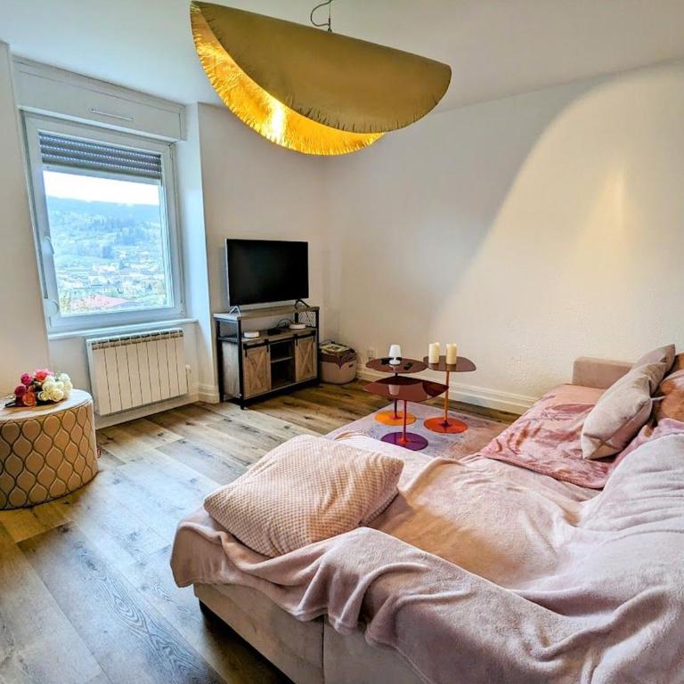 Appartement rénové avec jardin, parking et WiFi à Gérardmer - FR-1-589-678 - Appartement - 4