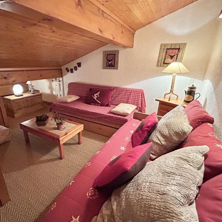 Appartement cosy à Megève: 3 pièces + mezzanine, 4 couchages - Proche remontées mécaniques et golf - FR-1-597-19 - Appartement (4 Adultes) - 7