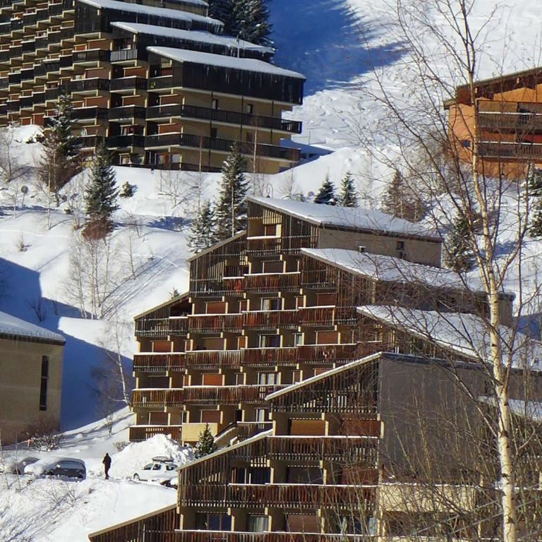 Auris en Oisans: Appart 4 pers, 250m pistes, balcon, parking gratuit, animaux admis - Apartment mit 1 Schlafzimmer - 8
