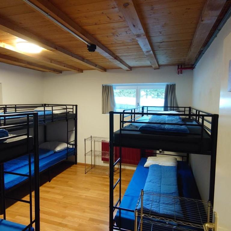 Naturfreunde Hostel Grindelwald - Bett im Frauenschlafsaal mit 6 Betten und Gemeinschaftsbad - 4