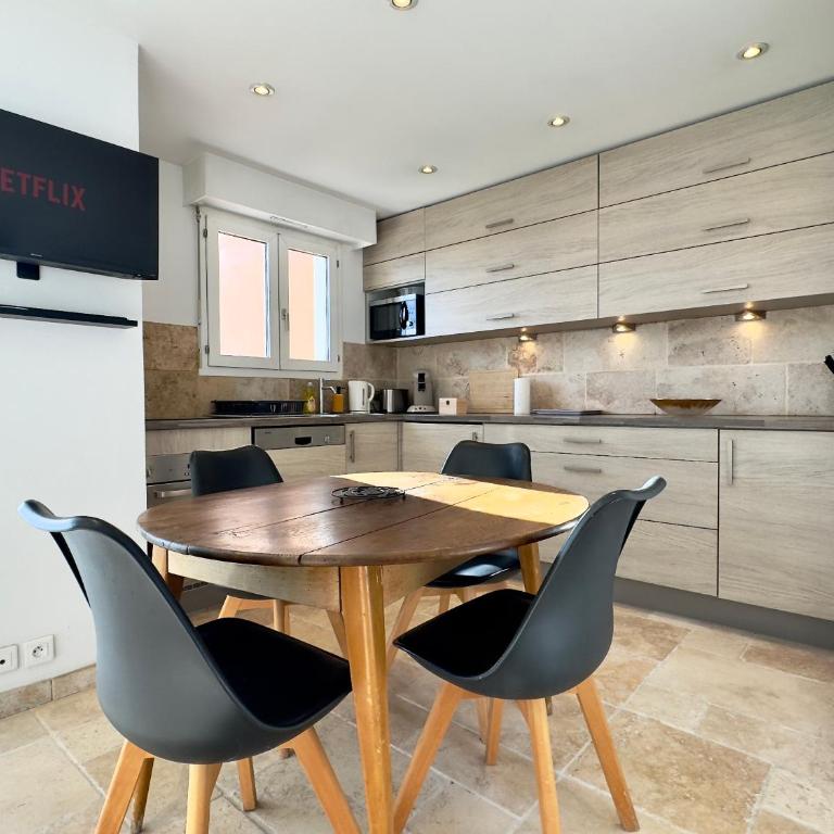 Les Flots SCLS - Wifi, Clim, Parking, Piscine - Studio mit Meerblick - 5