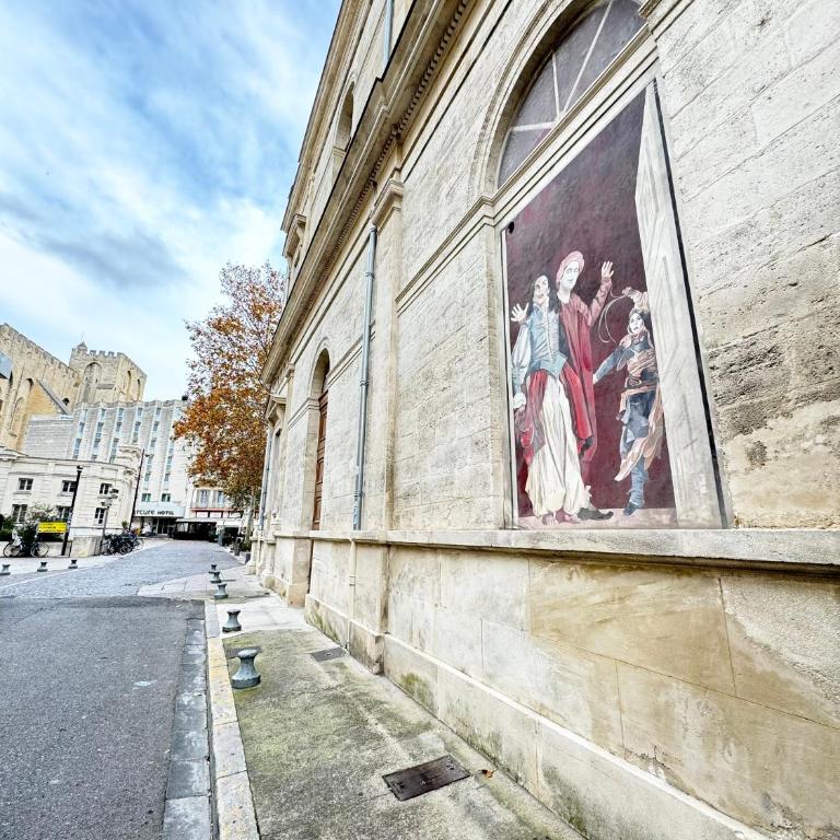 Loge de l'Opéra à 200 m du Palais des Papes - Apartment mit 1 Schlafzimmer - 18