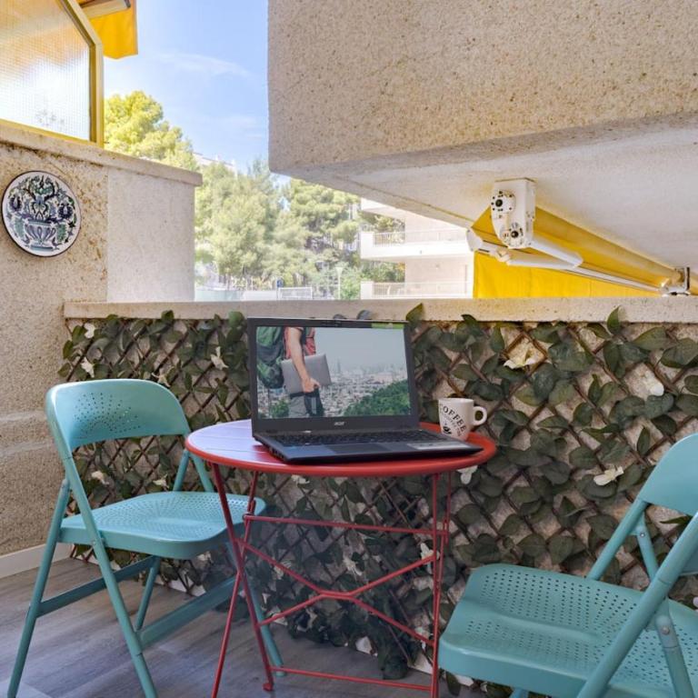 Salou (3pax) Charm Cozy Lovely AC WiFi - Apartment with Pool View - 6
