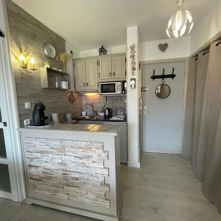 studio cosy avec parking 100m plage - Monolocale - 3