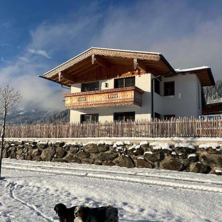 Landhaus Honsahof-Family Appartements Zillertal - Appartamento con 2 Camere da Letto e con Doccia - 4