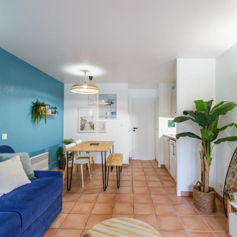 Les Pins dorés le petit nid douillet et cosy - Appartement 1 Chambre - 5