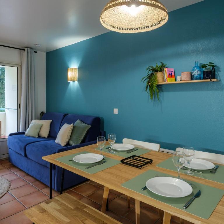 Les Pins dorés le petit nid douillet et cosy - Appartement 1 Chambre - 9