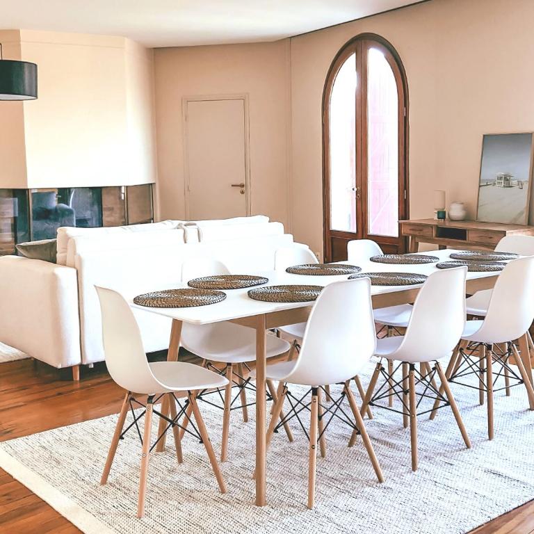 Le Coolin Loft, Vue et Acces directe à la plage, immense terrasse, place des landais Hossegor, quartier très animé, idéal pour un séjour entre amis - Apartment mit 3 Schlafzimmern - 27