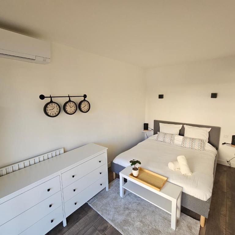 2 pièces lumineux, proche plage, parking, clim, hippodrome - Appartement 1 Chambre - 15
