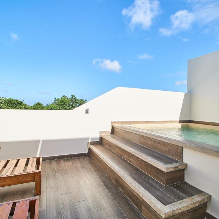 Tulum Penthouse Private Rooftop with Plunge Pool and BBQ Grill - One-Bedroom Apartment - 32
