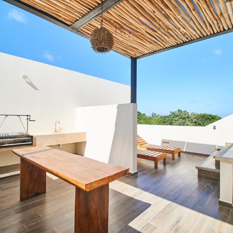 Tulum Penthouse Private Rooftop with Plunge Pool and BBQ Grill - One-Bedroom Apartment - 31