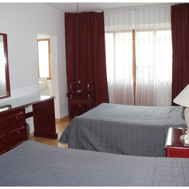 Hotel Gala Oaxaca - Habitación Doble con vistas - 2 camas - 1