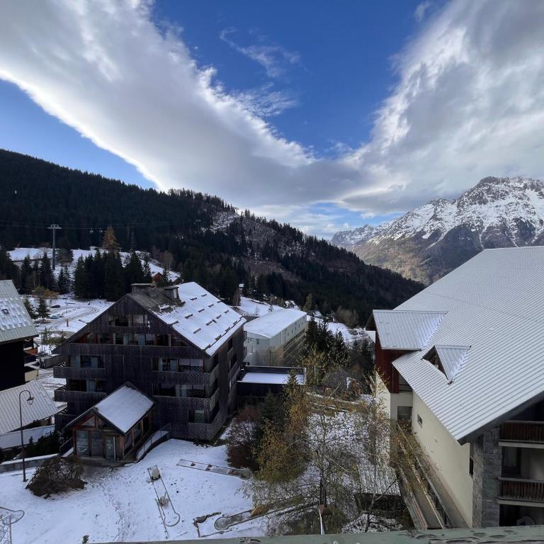 Ski in-ski out-in the centre of Oz Station - Les Myrtilles by OzAlpes - Appartement 1 Chambre avec Balcon et Vue sur les Montagnes - 15