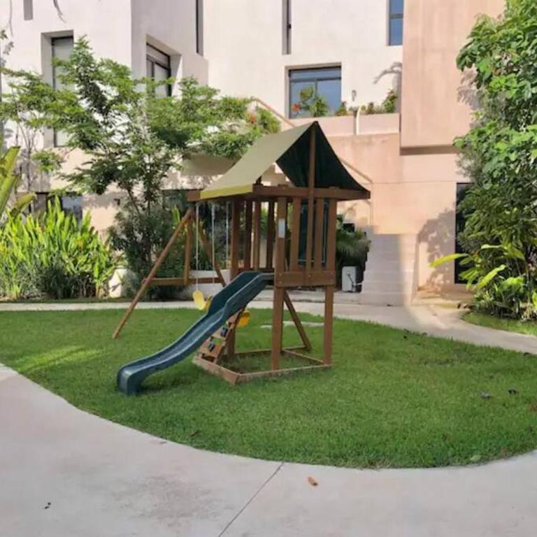 Departamento en Mérida Temozón Planta Baja con Amenidades estacionamiento incluido - Apartment - Split Level - 21