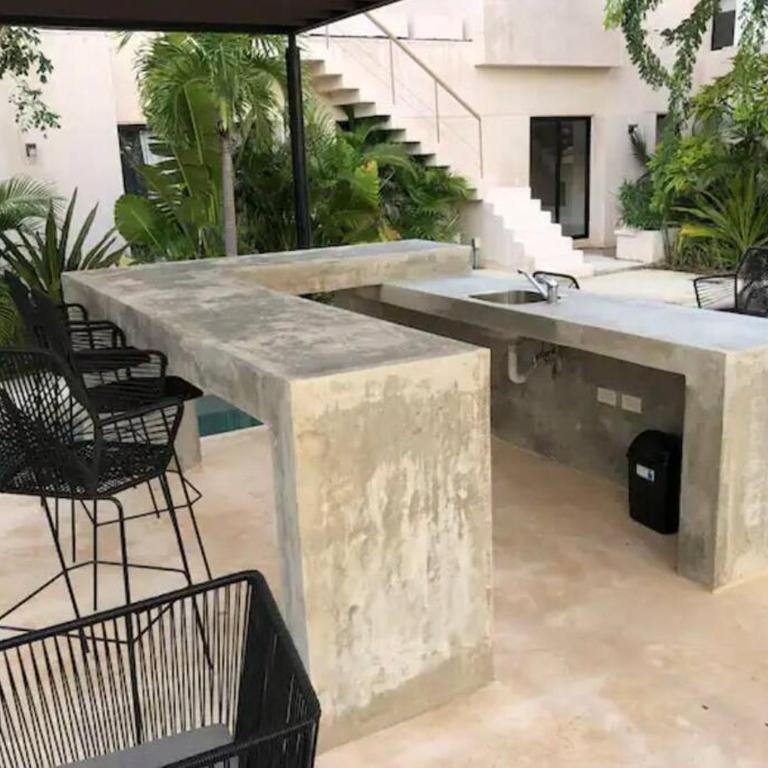 Departamento en Mérida Temozón Planta Baja con Amenidades estacionamiento incluido - Apartment - Split Level - 27