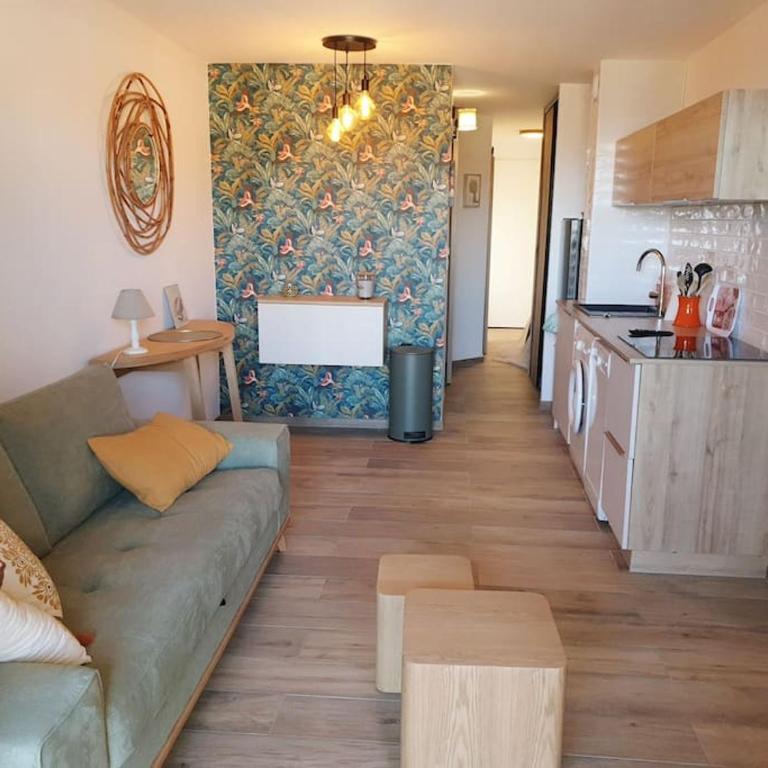 cap esterel vue mer et climatisation Bat E1 303 face aux piscines - Apartamento de 1 dormitorio - 4