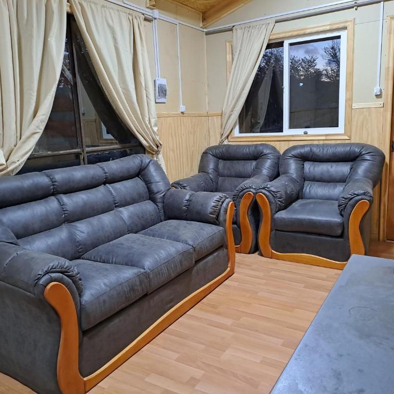 Cabaña las cascadas - Three-Bedroom House - 11