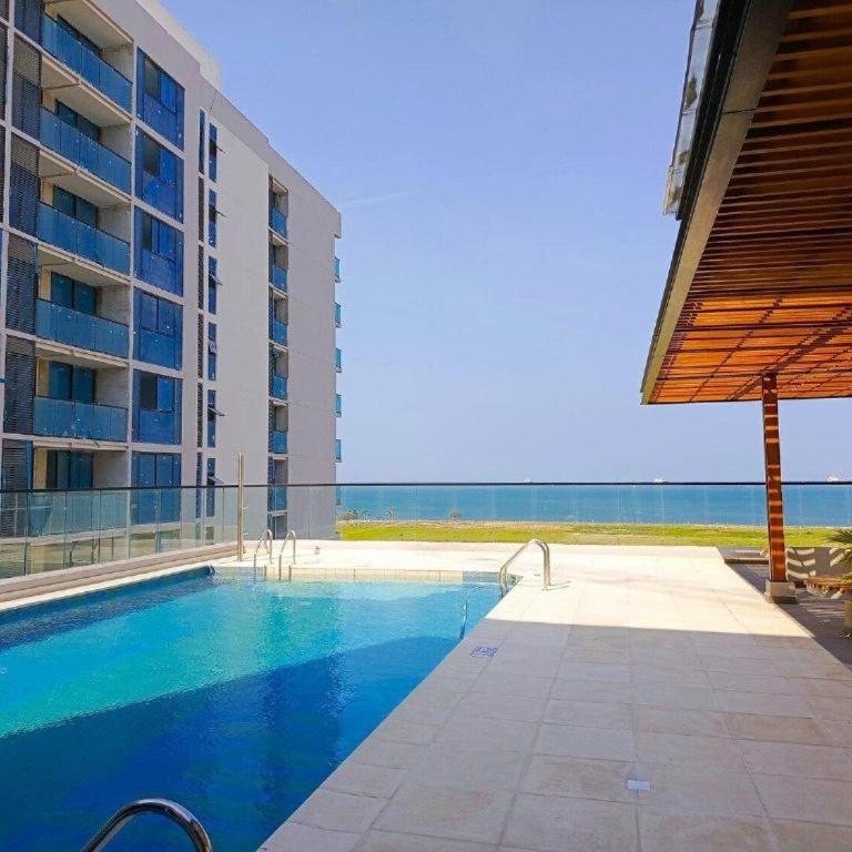 Apartamento Celeste a Pasos del Mar y Aeropuerto - Apartamento de 1 dormitorio - 3