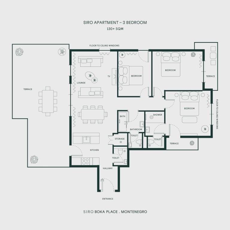 SIRO Boka Place - SIRO Apartment - 3 Bedroom Bay View - 3