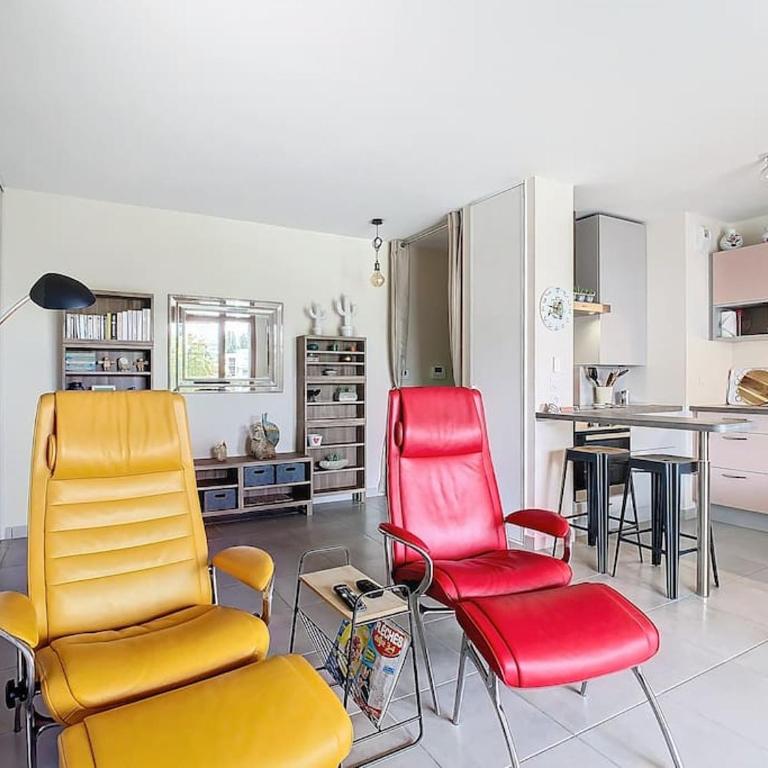 Le 56, 2 chambres, terrasse, Voiron - Appartamento con 2 Camere da Letto - 6