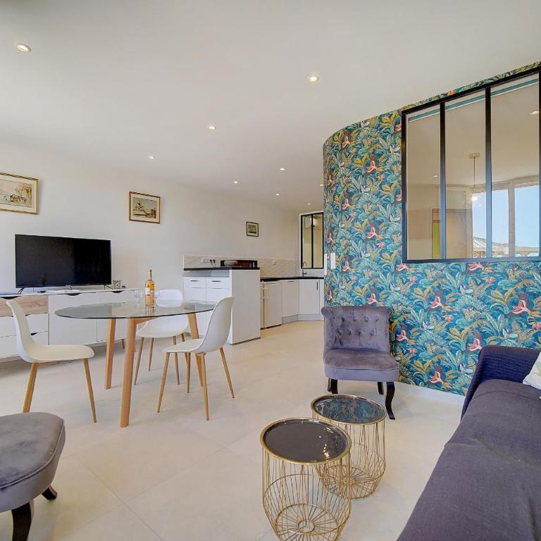 Chic 2 chambres vue PORT, FELIX FAURE-COEUR DE CANNES A2B218 - Apartamento de 2 dormitorios - 8