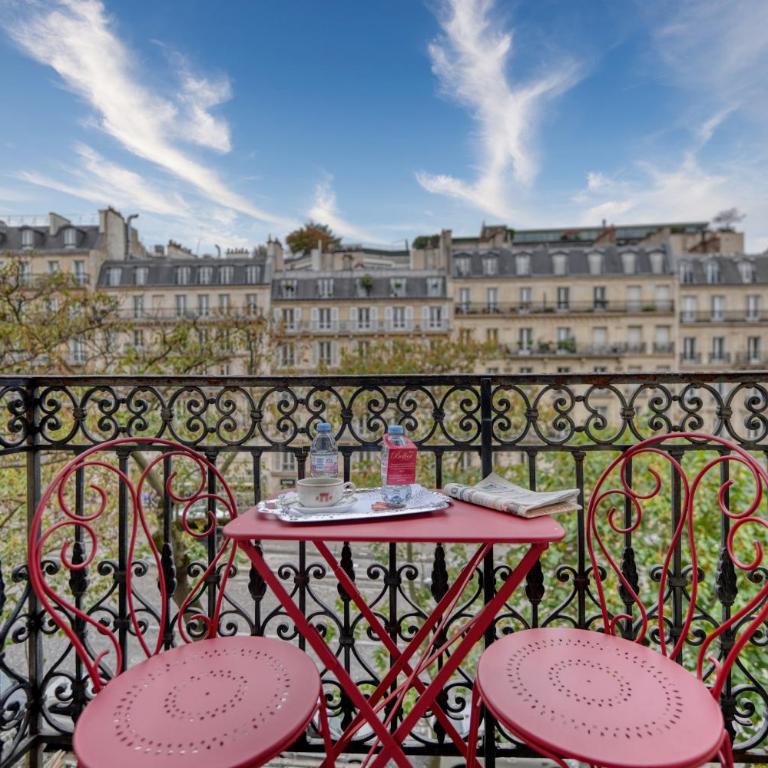 Hôtel Belfast - Chambre Double Supérieure avec Balcon - Vue sur Arc de Triomphe - 11