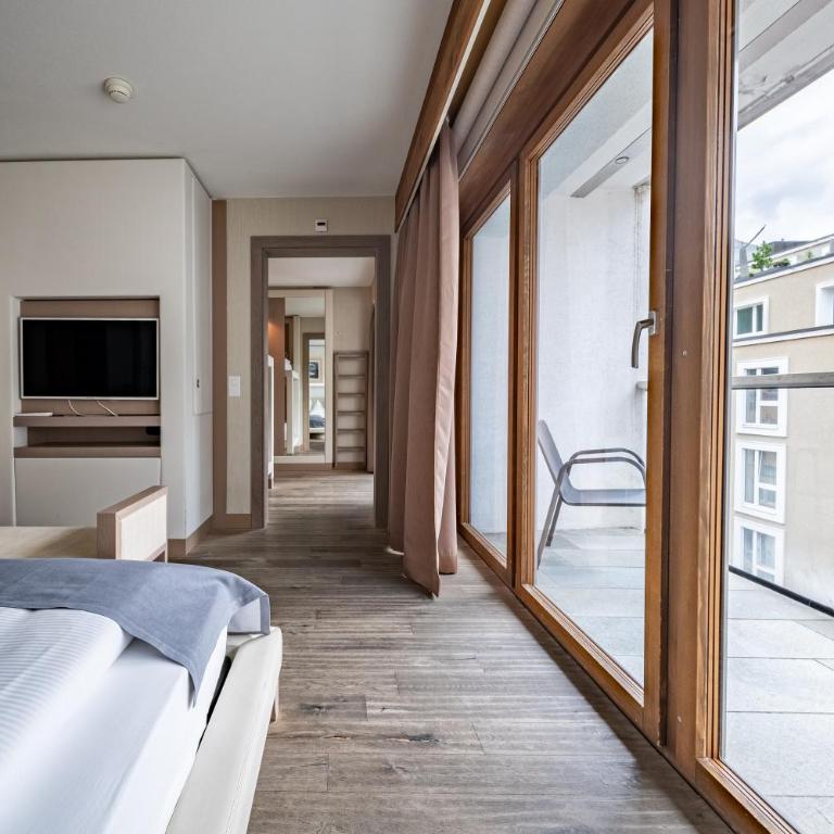Hotel Piz St. Moritz - Familienzimmer mit Etagenbett - 4