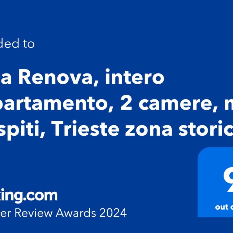 Casa Renova, intero appartamento, 2 camere, max 4 ospiti, Trieste zona storica - Appartamento con 1 Camera da Letto - 49