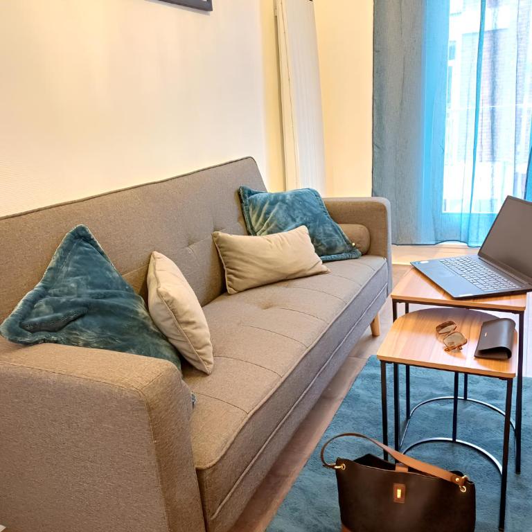 90m Cathédrale - Plein centre- 2ch - 4 couchages - 6 personnes - Appartement 2 Chambres - 5