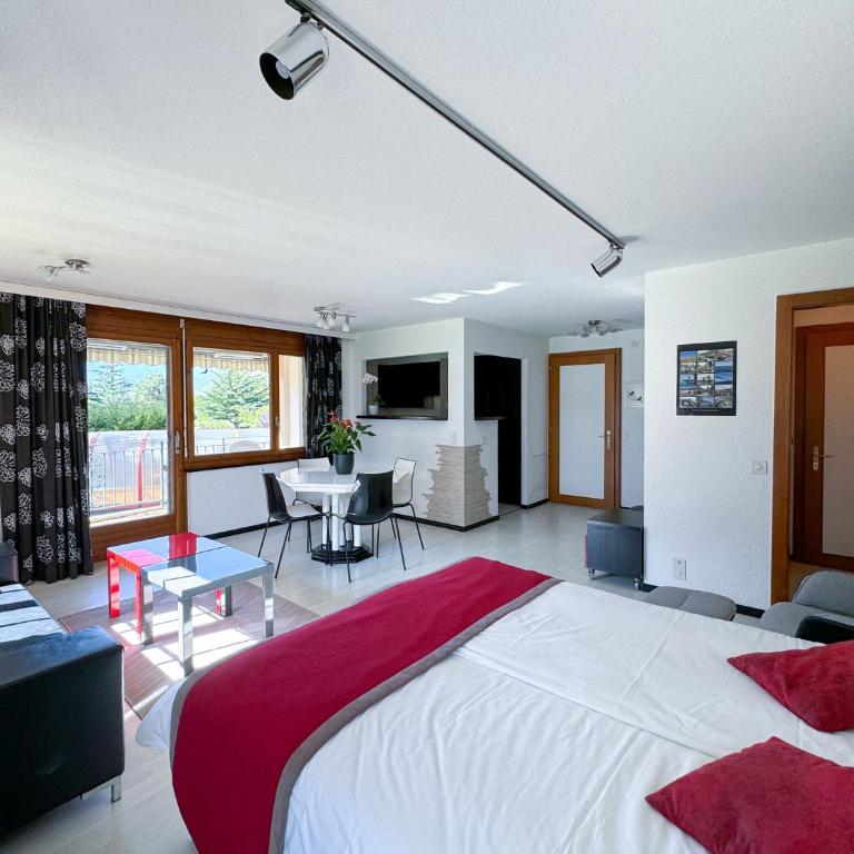 Hôtel des Bains de Saillon - Apartment mit 1 Schlafzimmer - 1