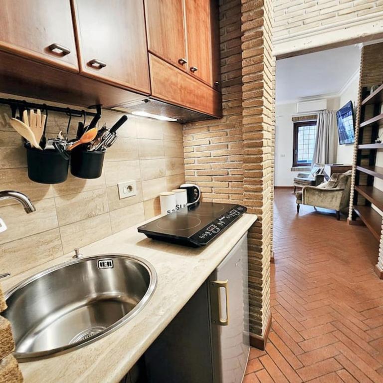 Vicolo dell'Atleta 23 - Garden in Trastevere - Appartamento con 1 Camera da Letto - 15