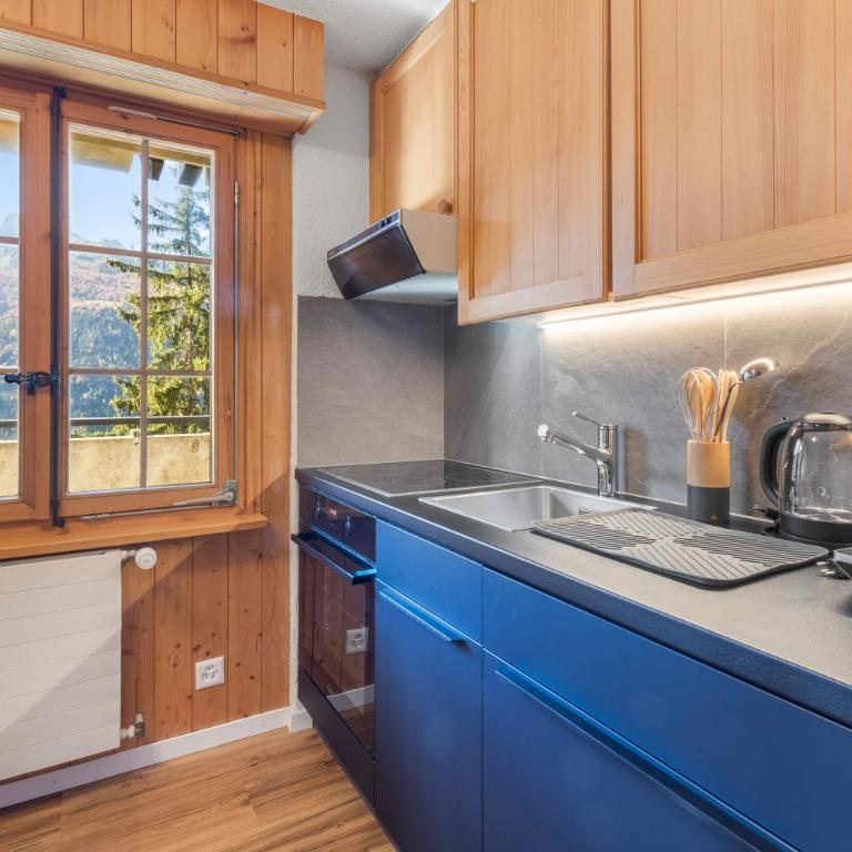 Chaleureux studio avec vue époustouflante - Apartment mit 1 Schlafzimmer - 6