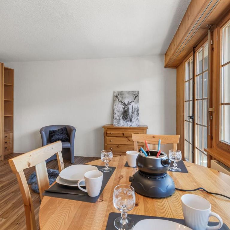 Chaleureux studio avec vue époustouflante - Apartment mit 1 Schlafzimmer - 12