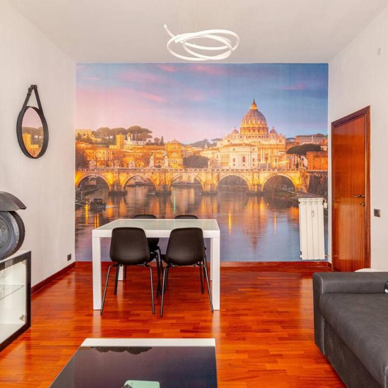 Vespa s house 10 minuti Musei Vaticani - Appartamento con 1 Camera da Letto - 17