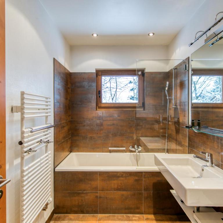 Nordic bath BBQ Close to cable car Lodge 3 - Appartement Deluxe - 19