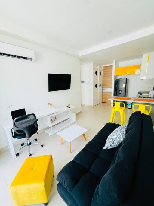 Moderno apto cerca a la playa - Apartamento de 1 dormitorio - 7