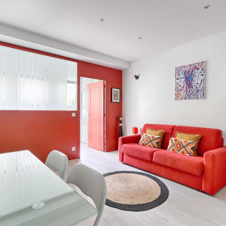 Saint Fargeau Gambetta III Lovely Apartment 4P-1BR - Appartement 1 Chambre - 8