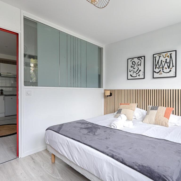 Saint Fargeau Gambetta III Lovely Apartment 4P-1BR - Appartement 1 Chambre - 11