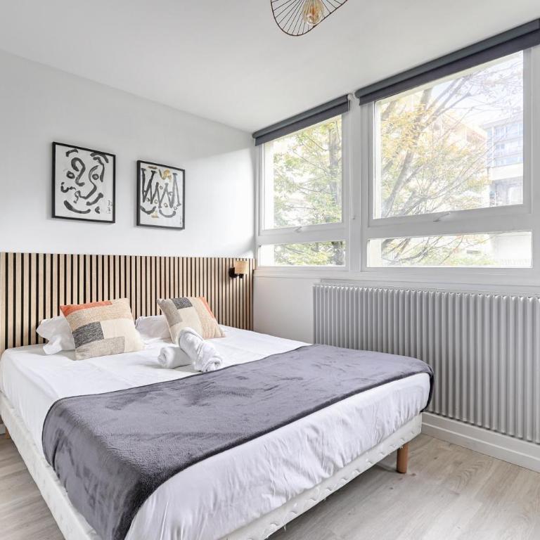 Saint Fargeau Gambetta III Lovely Apartment 4P-1BR - Appartement 1 Chambre - 13