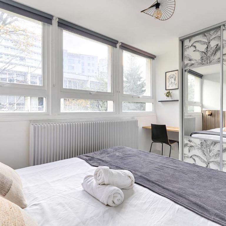 Saint Fargeau Gambetta III Lovely Apartment 4P-1BR - Appartement 1 Chambre - 15