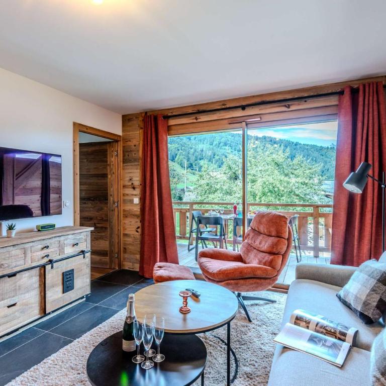 Fermes du Planet - Apartamento de 2 dormitorios con vistas a la montaña - 22