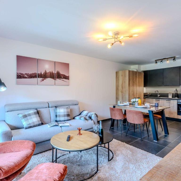 Fermes du Planet - Apartamento de 2 dormitorios con vistas a la montaña - 21
